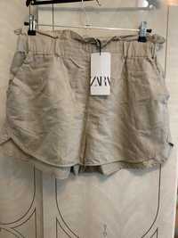 Лняні шорти Zara