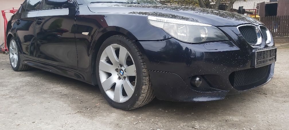 Bmw e60 n52b30a carbonschwarz M Pakiet cala na Części