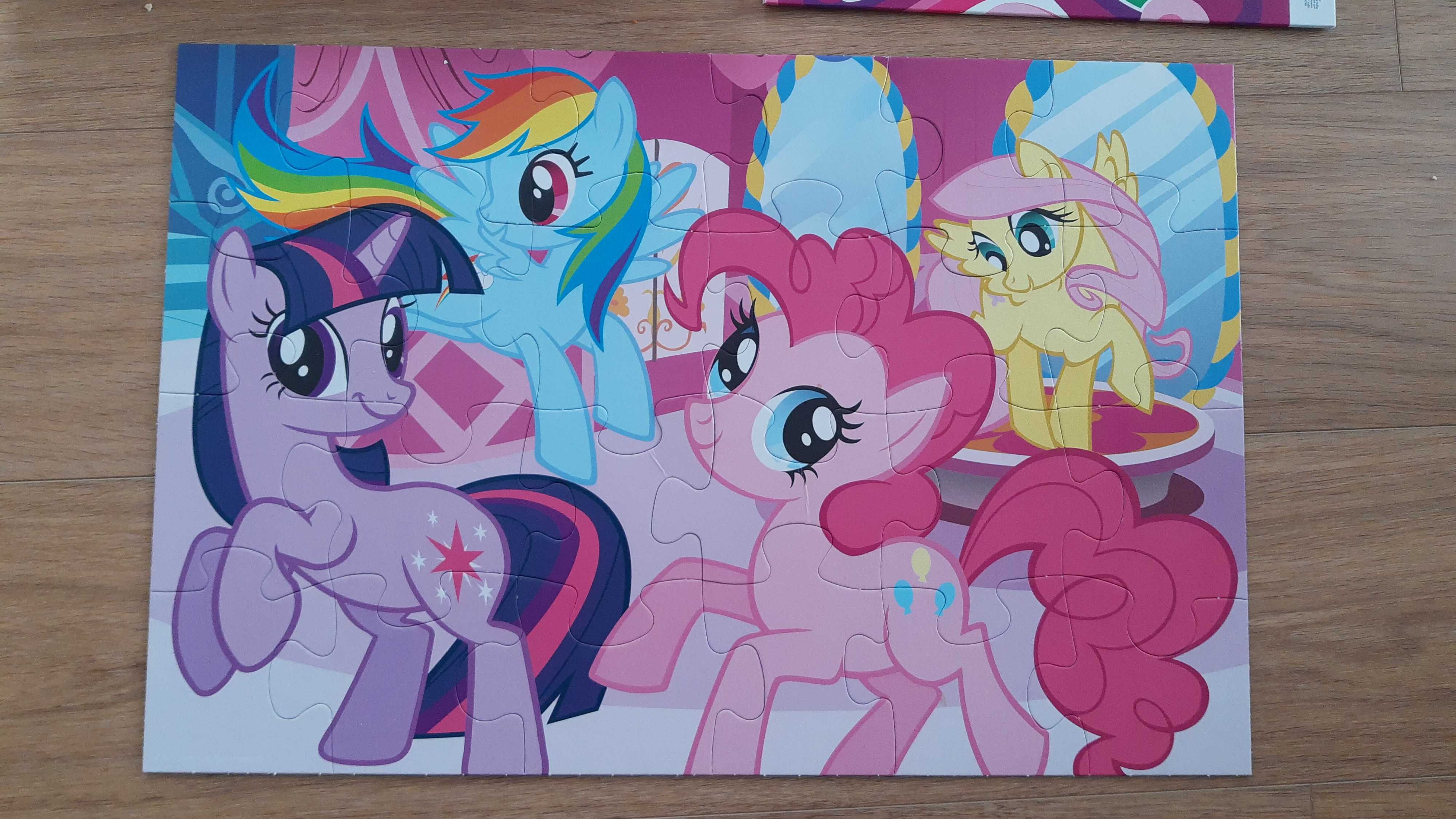 Puzzle Trefl My Little Pony maxi 24 elementy i 30 elementów, wiek 3+