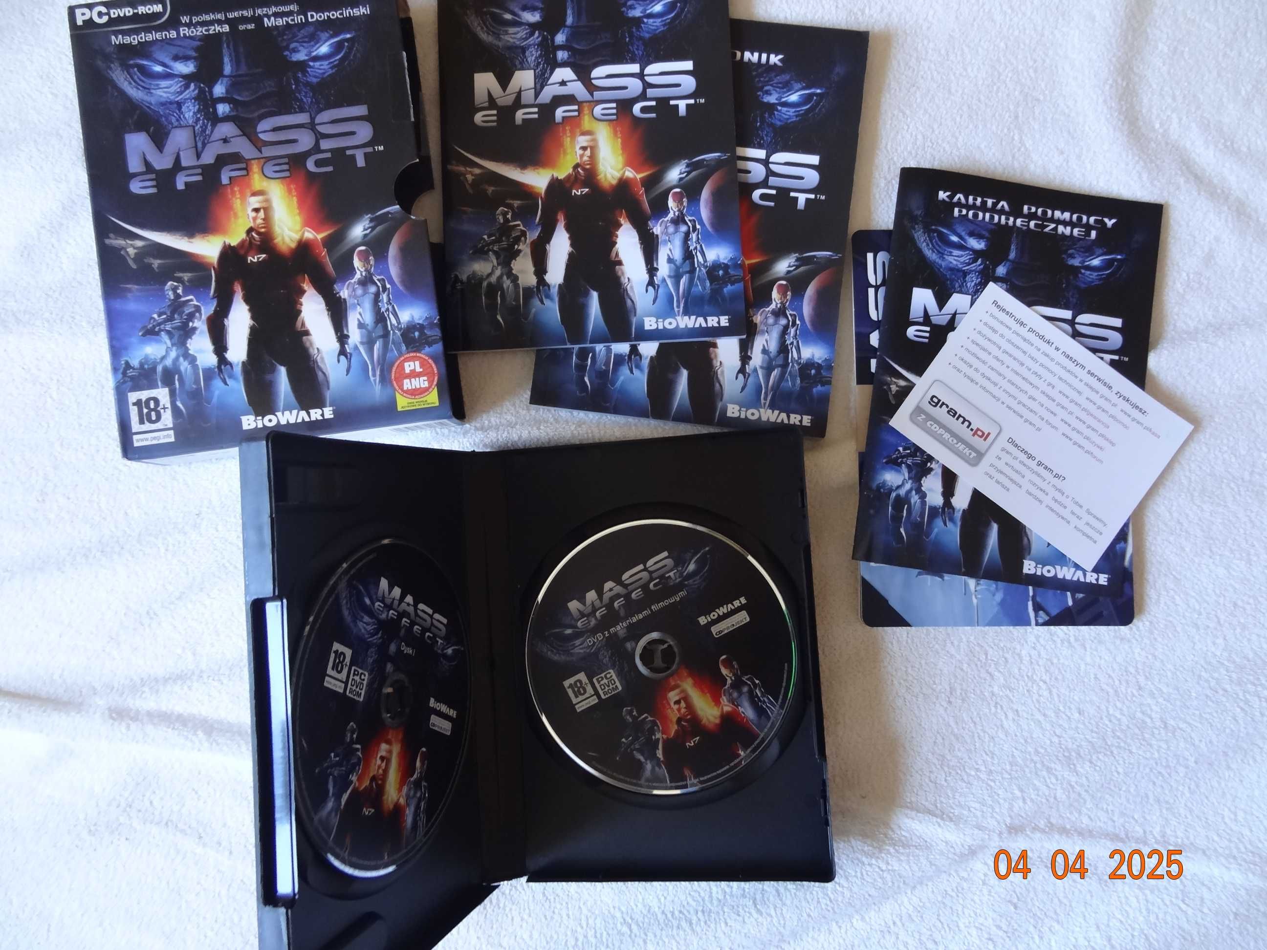 PC - Mass Effect, Heroes V, Oblivion, Diablo III, World of Warcraft