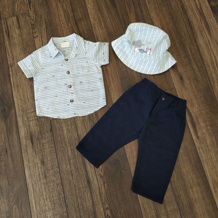 Летний костюм с Панамой