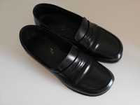 Sapatos rasos pele preto