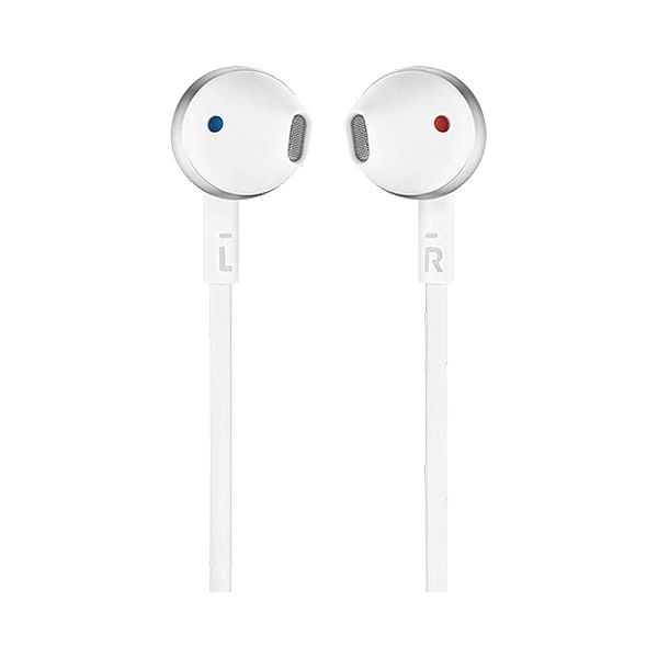 Słuchawki przewodowe JBL T205 douszne mini jack 3.5mm - białe