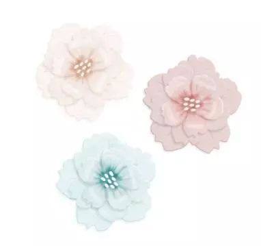 Zestaw wykrojników - Kwiaty 3szt. Dalprint