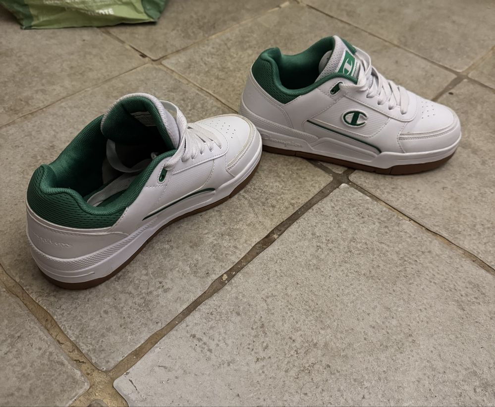 Sapatilhas Champion Verde e Brancas N°40