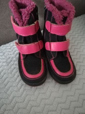 Trzewiki zimowe buty dla dziewczynki 26