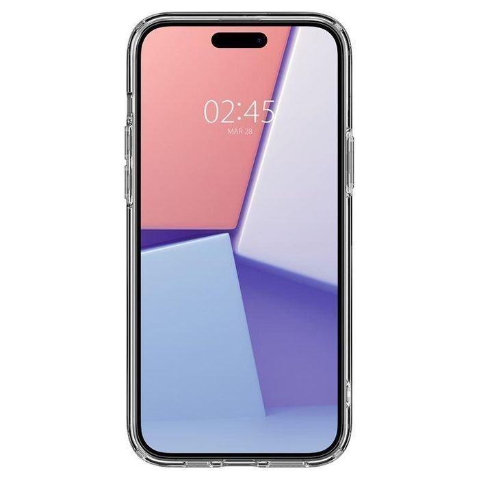 Pokrowiec na telefon iPhone 15 Spigen Crystal Hybrid, Przezroczysty