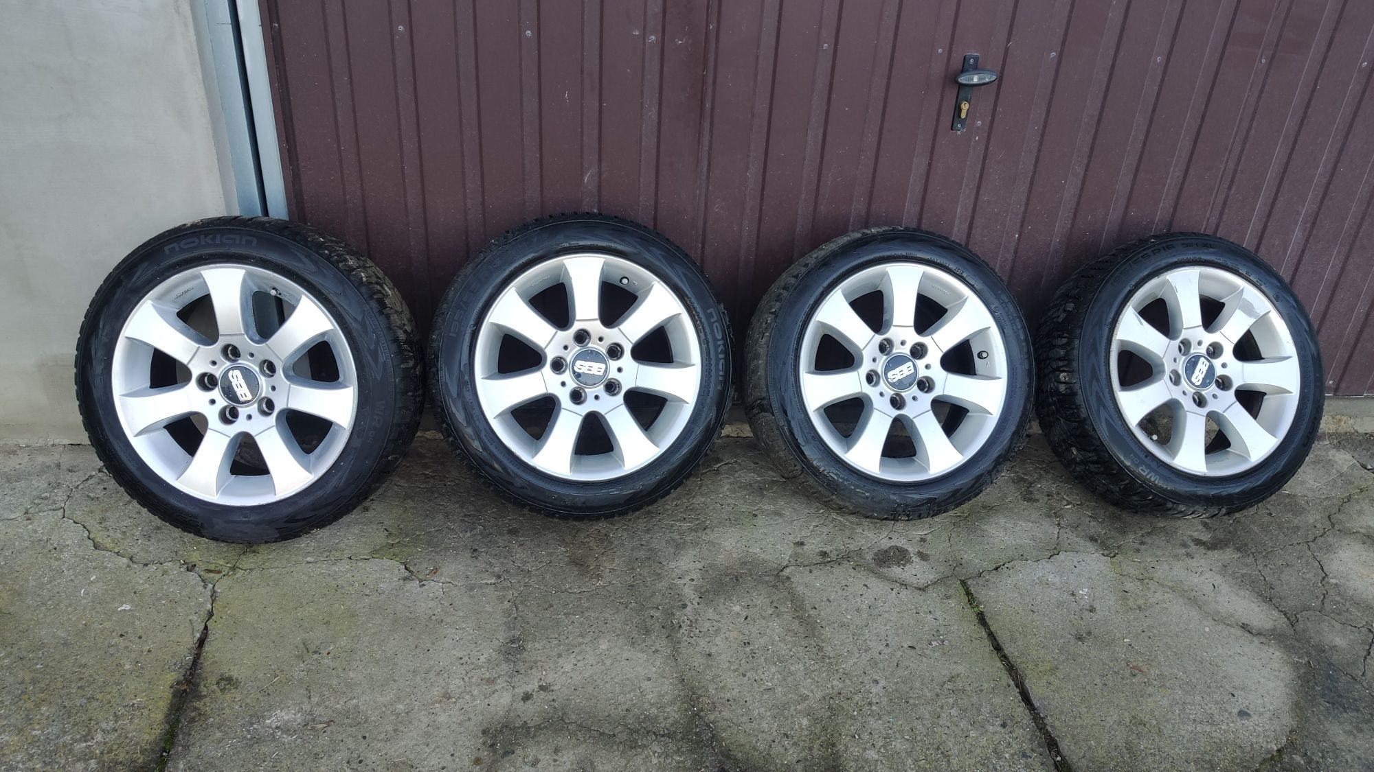 Alufelgi 5x120 r16 z oponami bmw