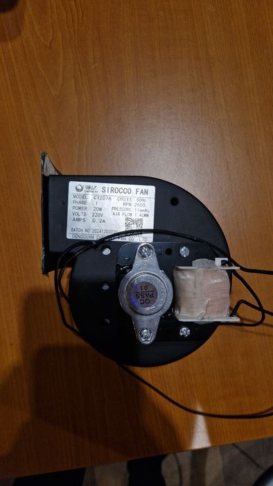 Dmuchawa, wentylator, turbina 220v