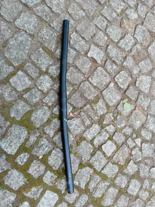 Aluminiowa kierownica rowerowa.