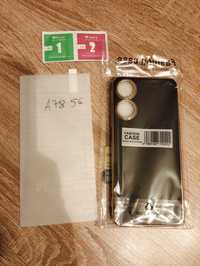 Etui Plating Soft Case OPPO A78 5G + szkło