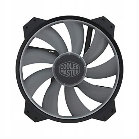 cooler master wentylator obudowy pc z podwójnym oświetleniem rgb