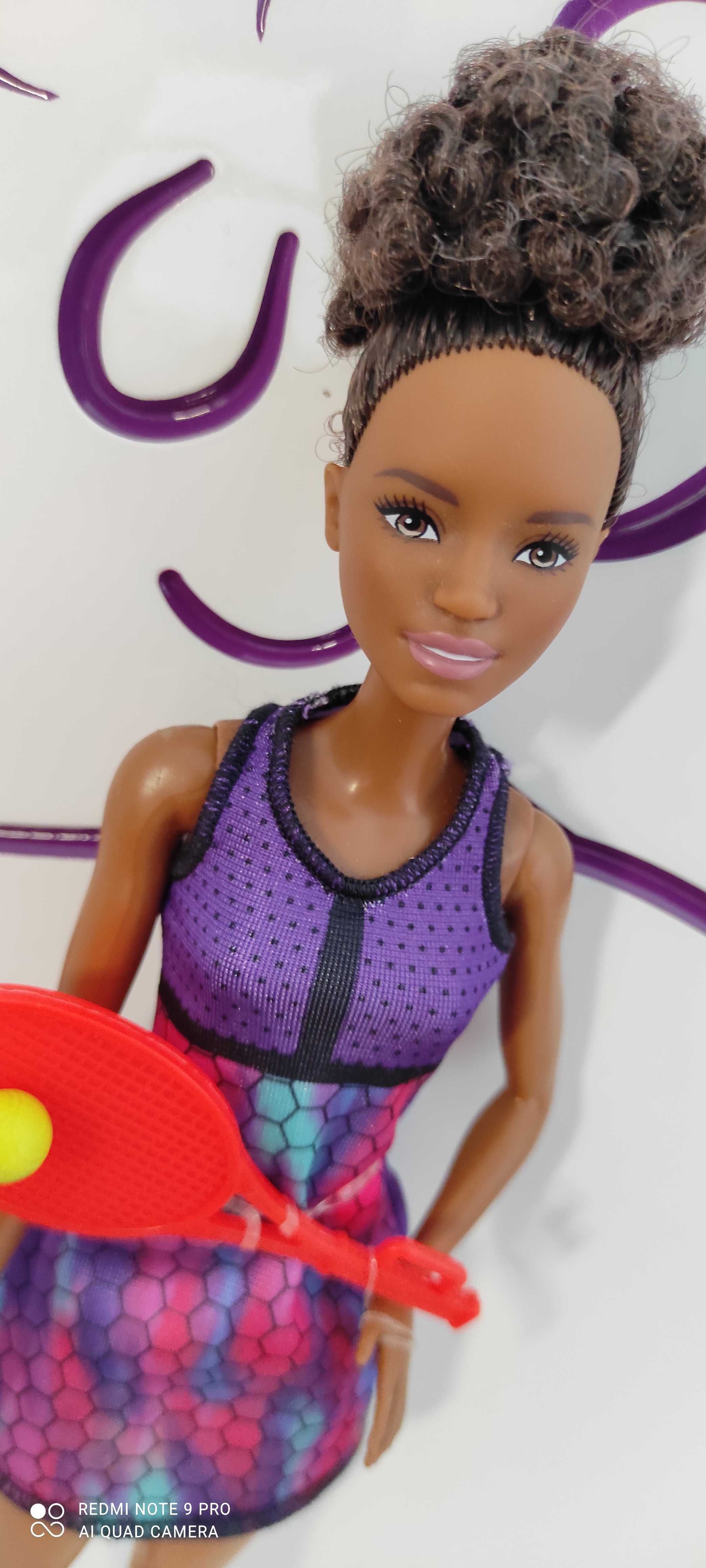 Lalka Barbie tenisistka