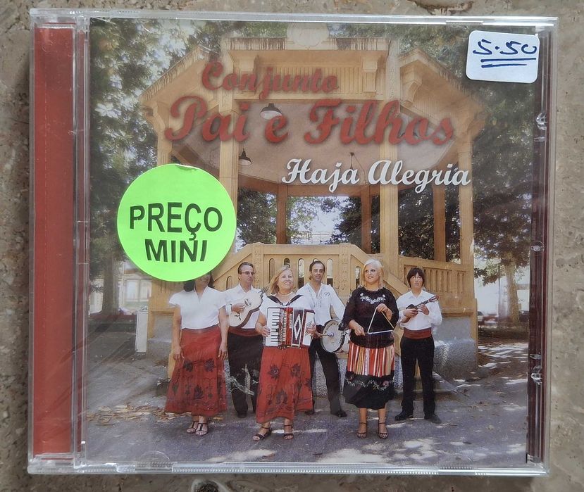Conjunto Pai e filhos - CD - Haja alegria (Novo e selado)