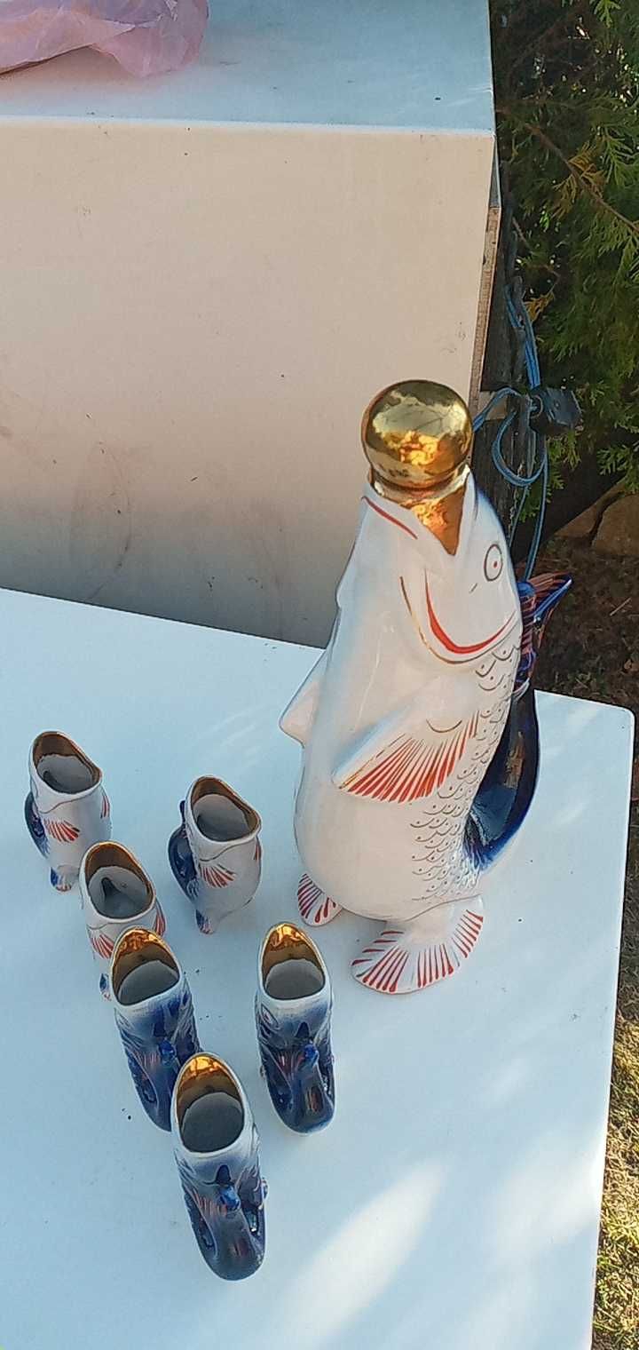 Продам фарфоровый набор рыбки