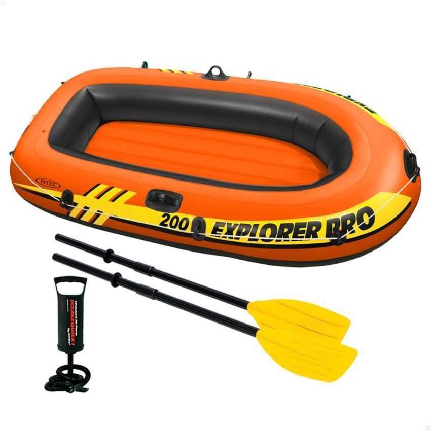 Barco Insuflável Explorer Pro 200 + Bomba + 2 Remos