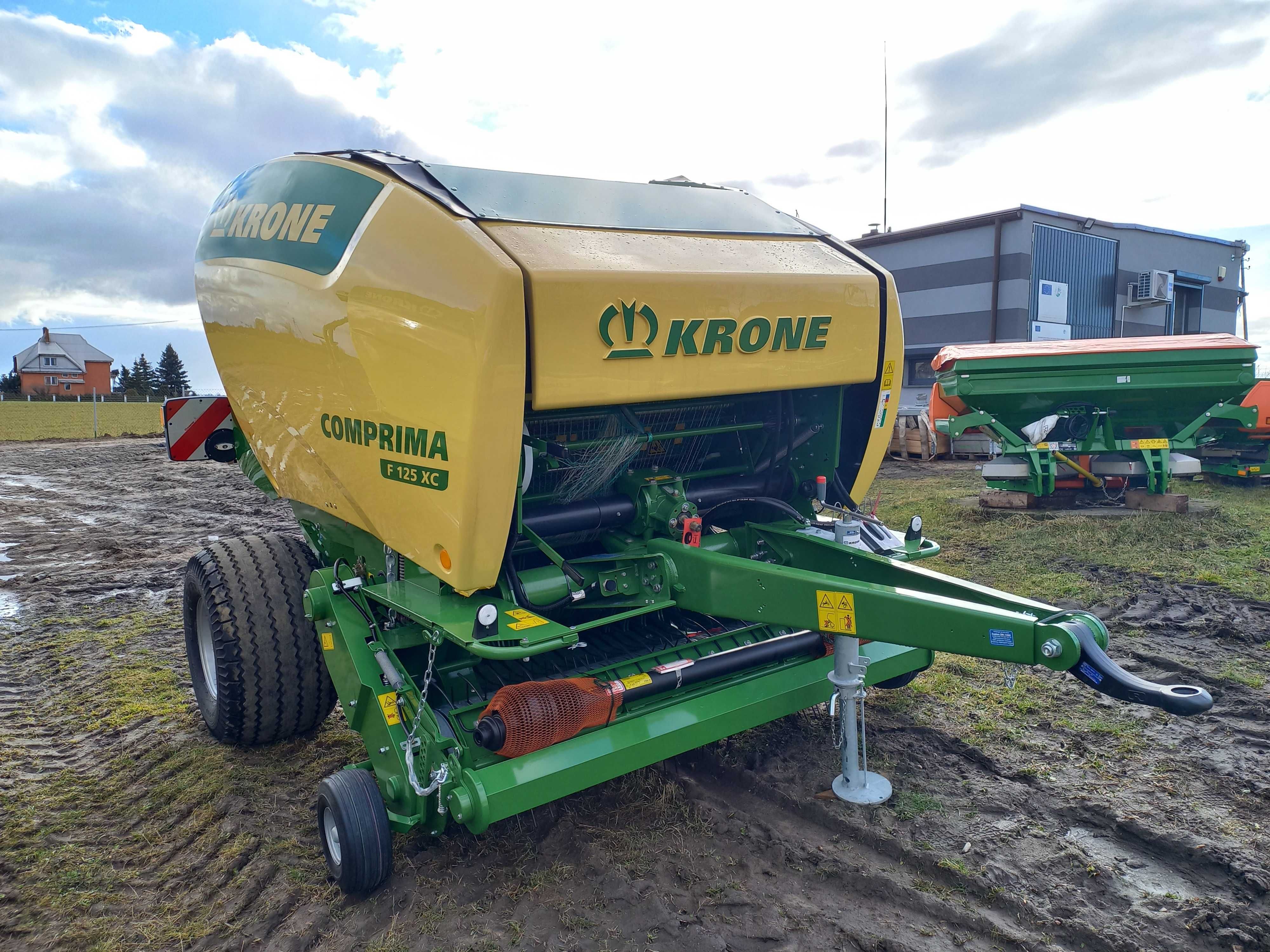Prasa Krone Comprima F 125 XC 17 noży tnących fabrycznie nowa 2025r.