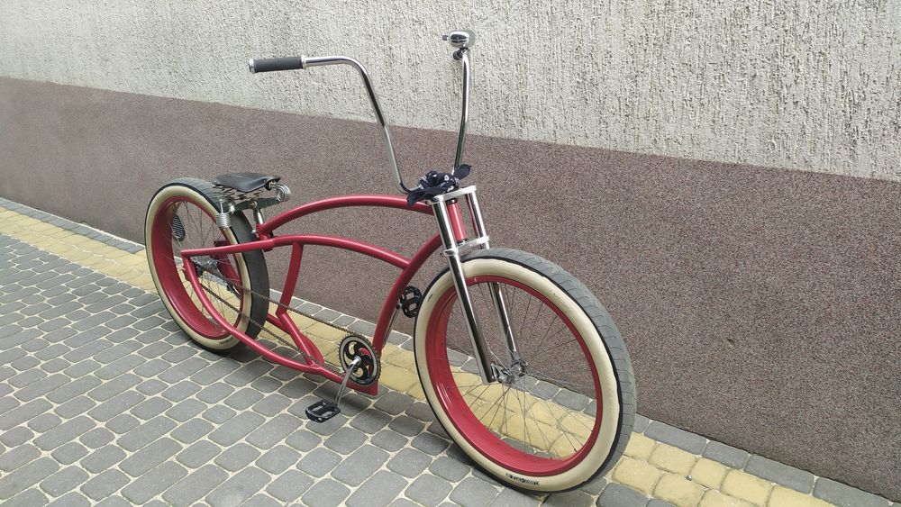 Custom JEDYNY chopper Cruiser rower miejski kastom lowbike fatbike