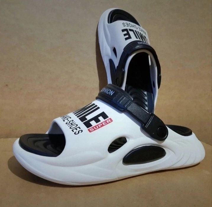 Klapki sandały męskie (42-43 ) (27cm) sportowe nowoczesne z paskiem