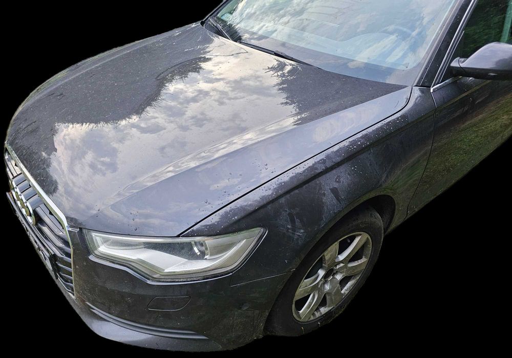 Audi A6 C7 4G Zderzak Maska Lampy Xenon Błotniki Przód Kompletny LX7U