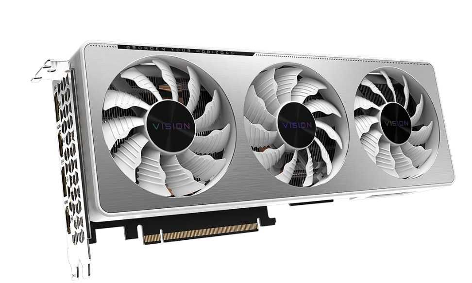 Karta graficzna Gigabyte GeForce RTX 3070 Vision OC 8GB BIAŁA GW12M