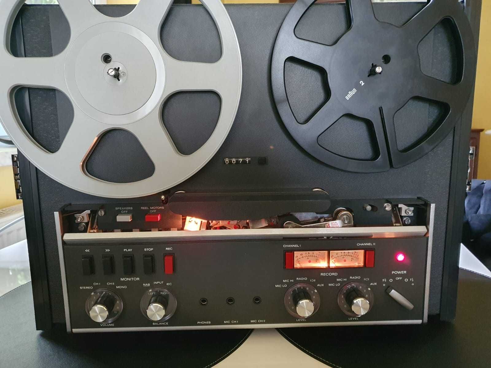 magnetofon szpulowy Studer Revox A77 z 1971 roku stan magazynowy