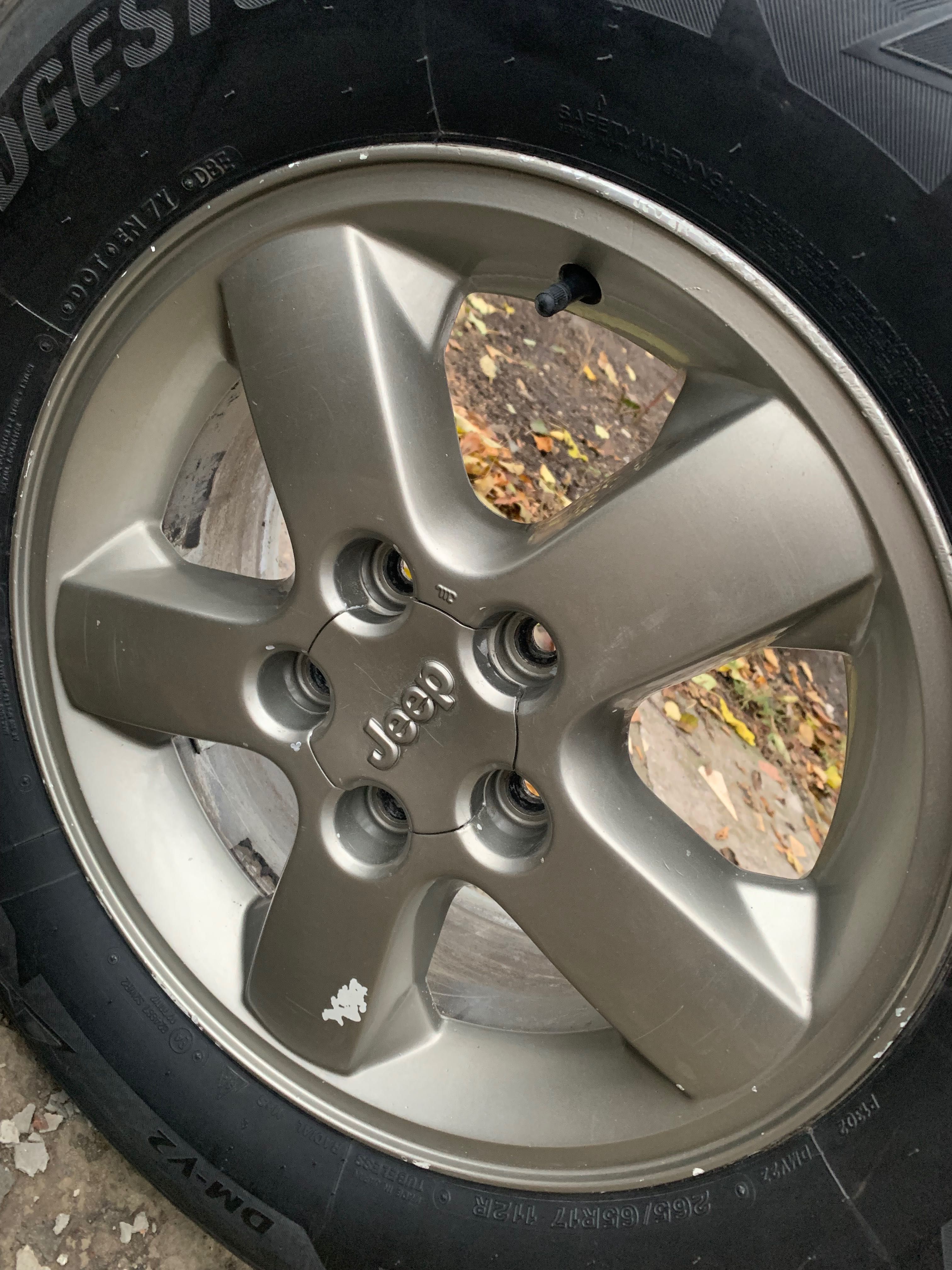 Диски R17 Jeep 5x110 оригінал