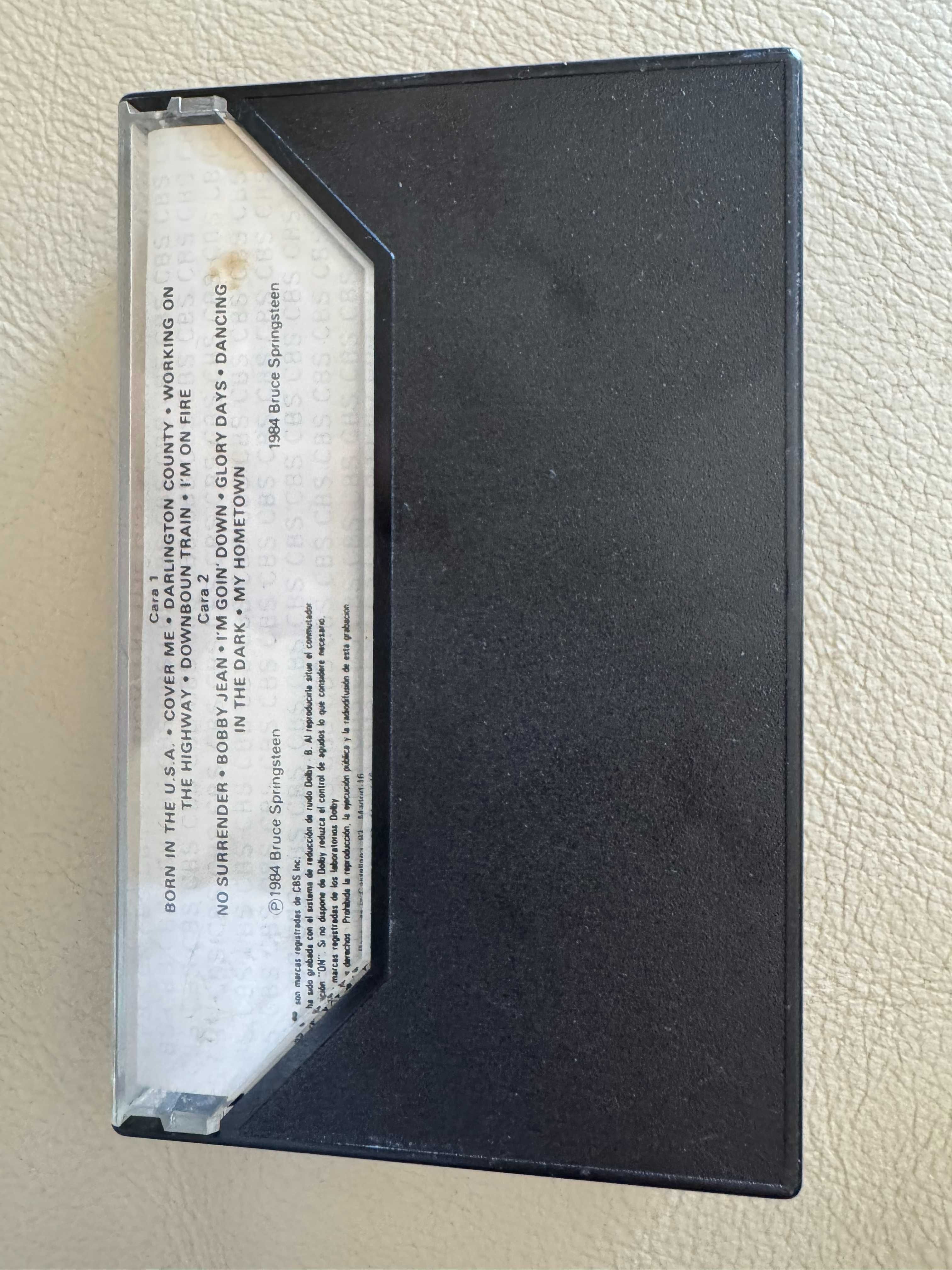 Cassete K7 de Bruce Springsteen, 1986 e outras (Supranos)