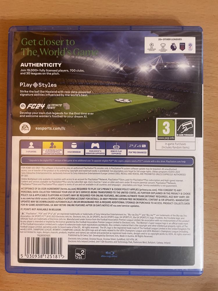 Гра Fc 24 на ps4