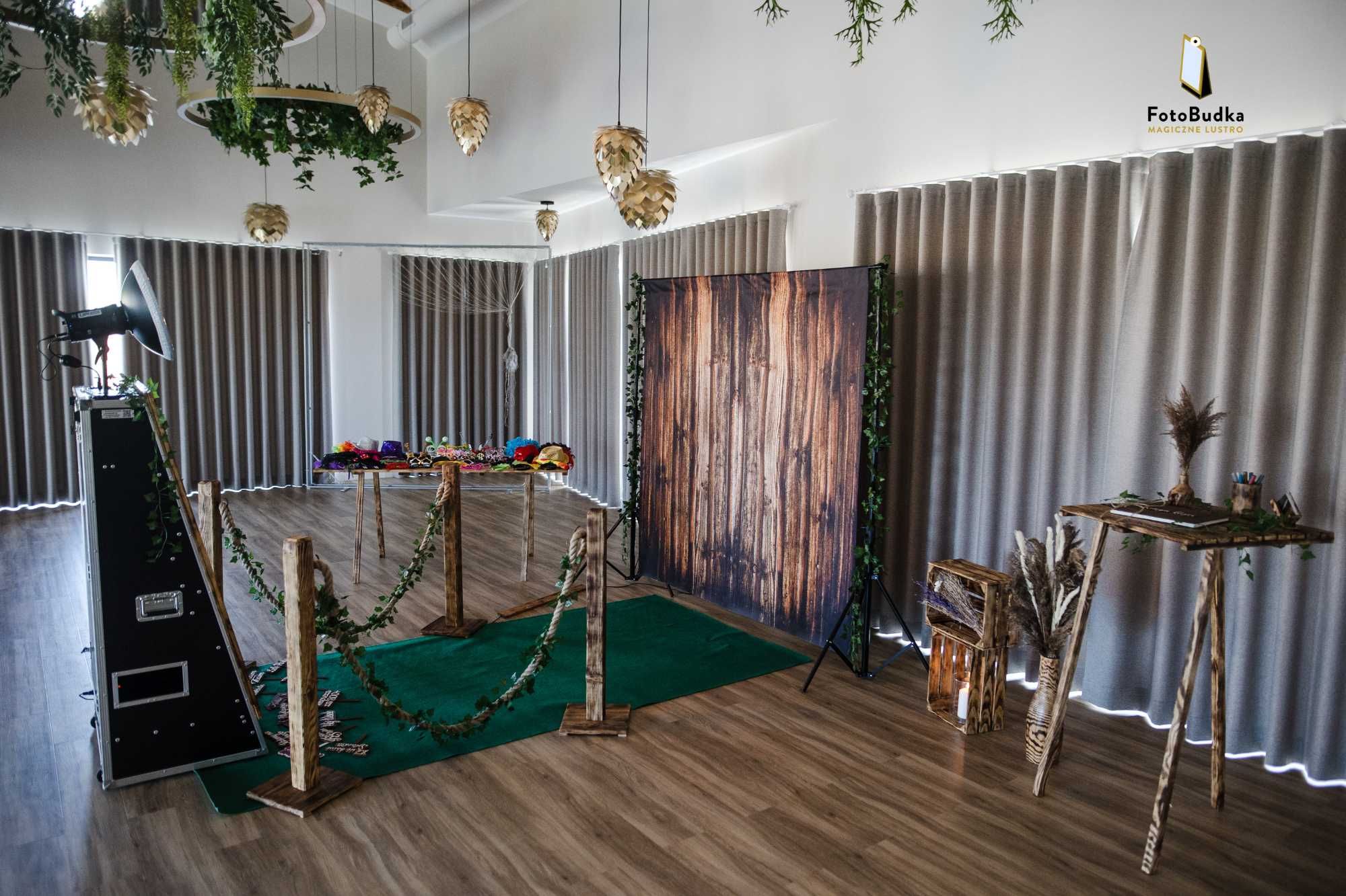 FotoLustro Fotobudka w stylu Rustykalnym/Boho – Zaskocz Gości ! Wesele