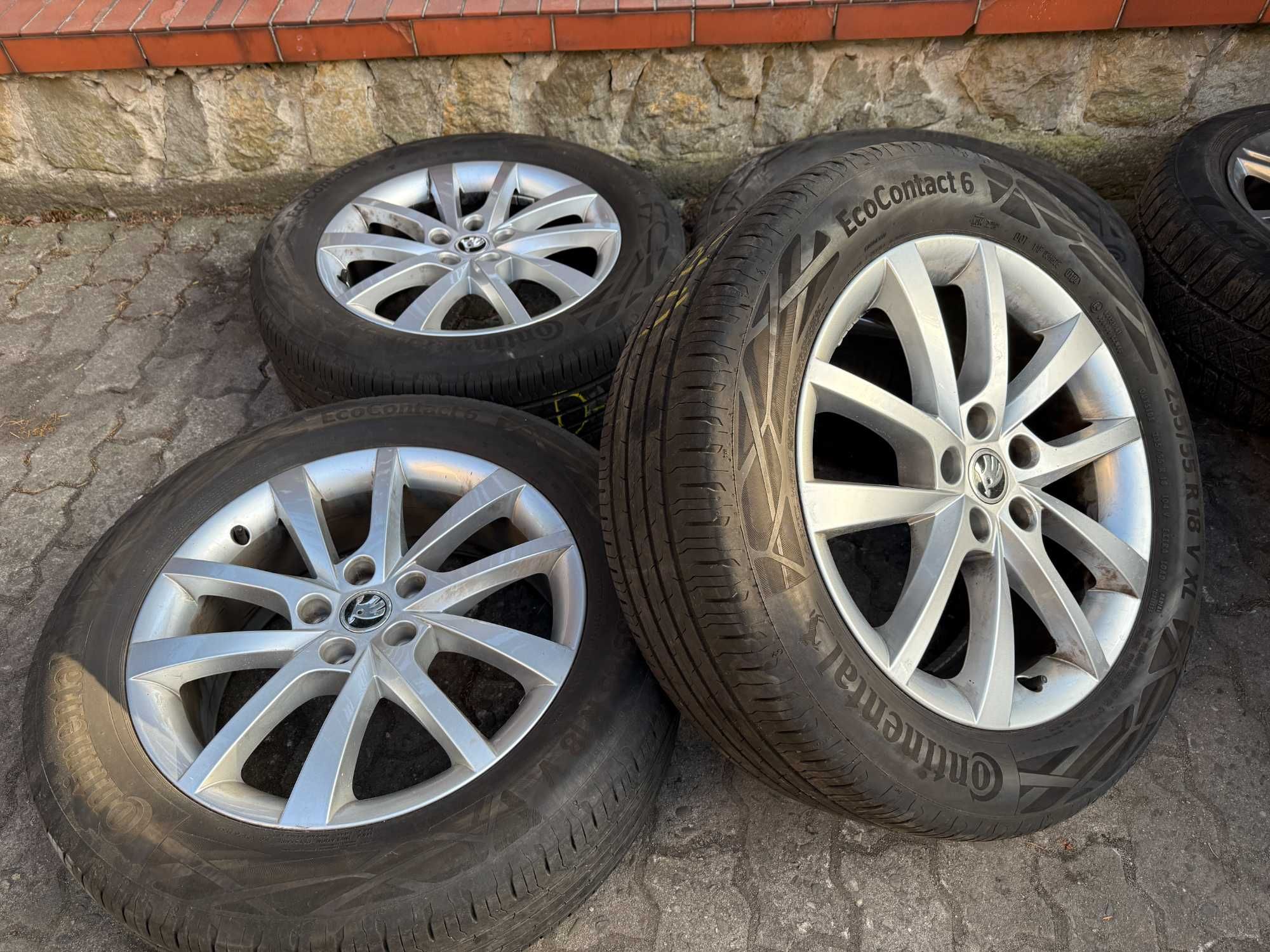 Felgi aluminiowe 18" 5x112 Skoda Kodiaq VW Tiguan Seat Tarraco