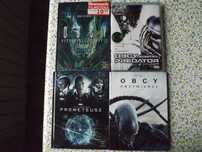 Prometeusz Obcy Predator przymierze zestaw filmów bajka