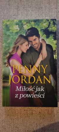 Powiesc obyczajowa "MILOSC JAK Z POWIESCI" autorka Penny Jordan.