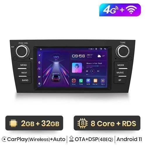 Radio nawigacyjne BMW 3 E90 E91 E92 E93 Android Auto 2GB 32GB