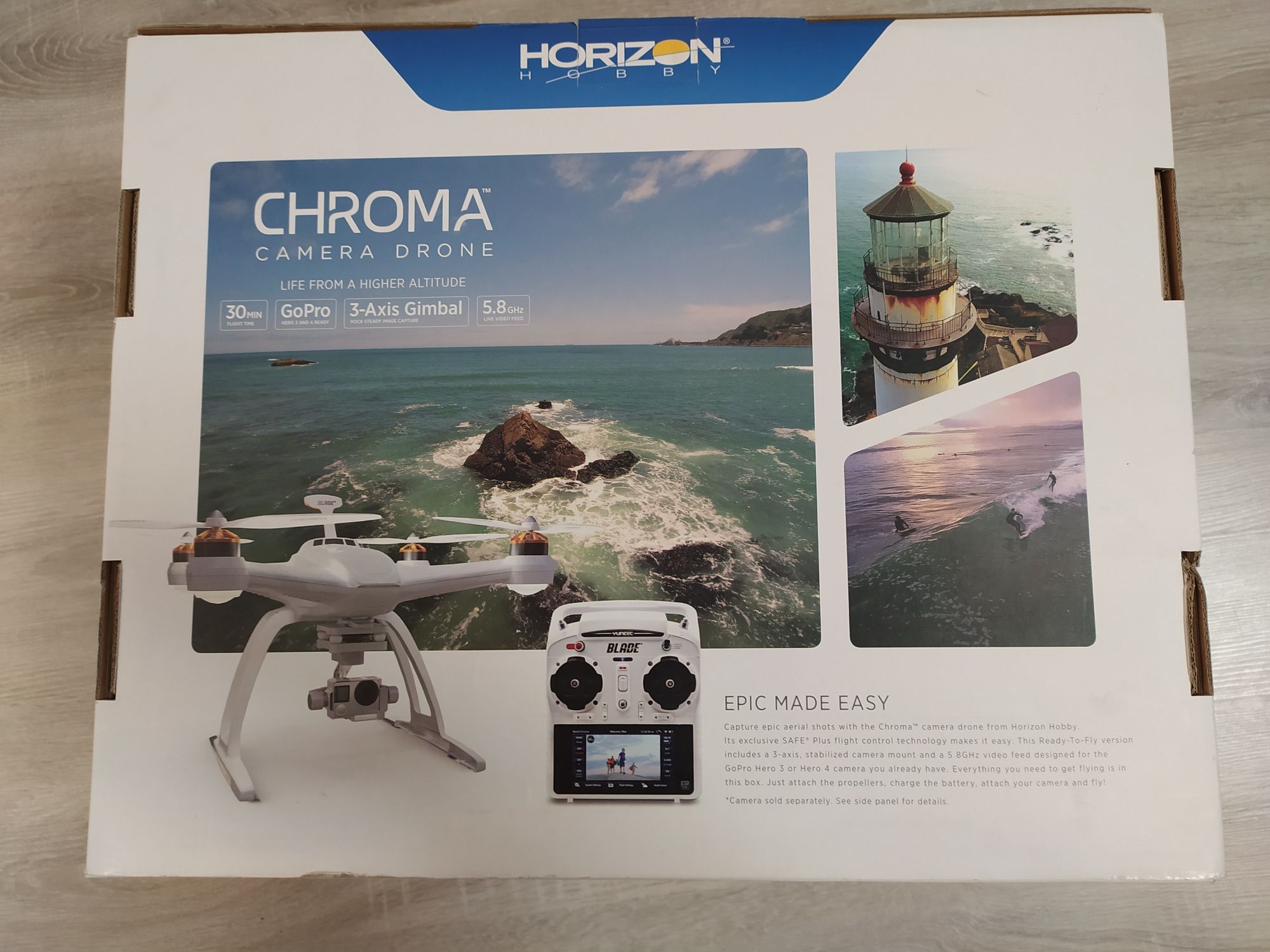 Dron Chroma Camera Drone firmy Horizon, jak nowy