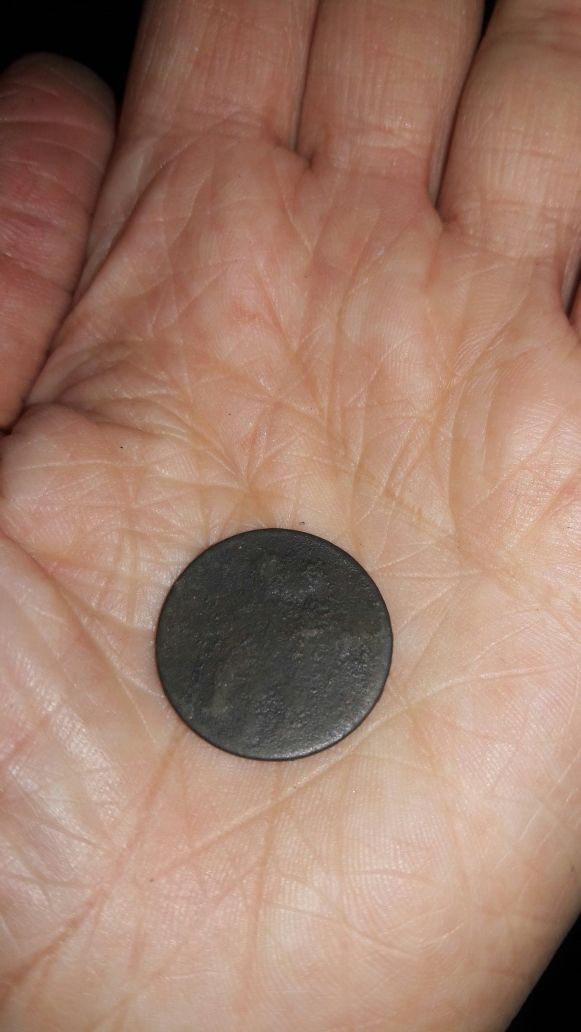 Царська монета 1854 р копійка монета копейка царская