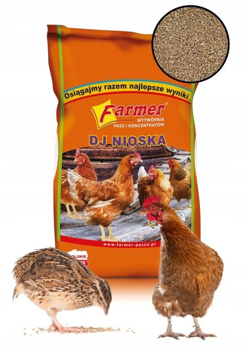 Mieszanka dla kur niosek granulat kruszonka pasza kaczki