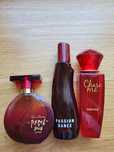Zestaw 3szt. perfum Unikat Far Away Rebel Diva, Chase Me, Passion Danc