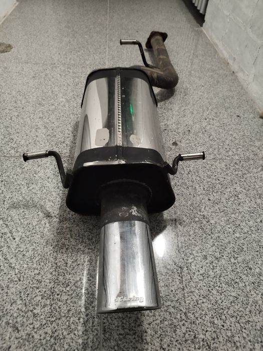 Tłumik końcowy Subaru forester SF SG bulgot przelot Prodrive Sebring