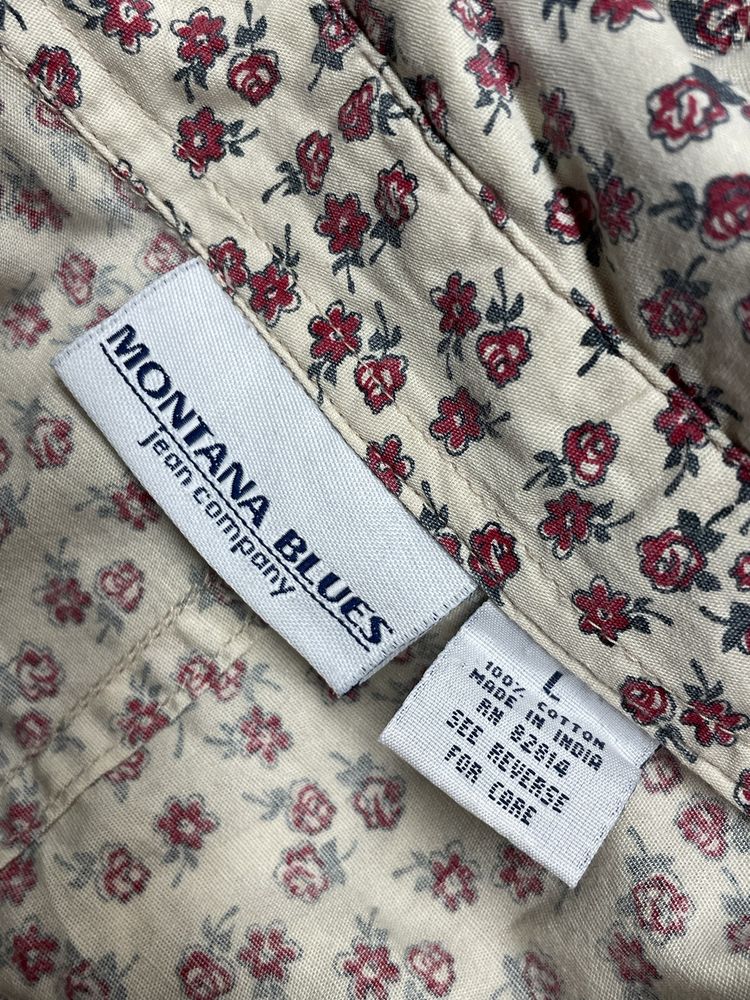 Koszulka w kwiatki Montana Blues - 100% bawełna