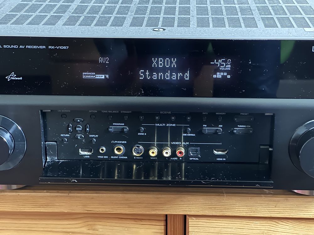 7.2 Amplituner Yamaha RX-V1067 wzmacniacz kino domowe