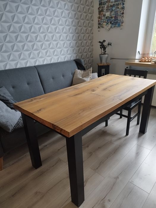 Stół z litego drewna dębowy