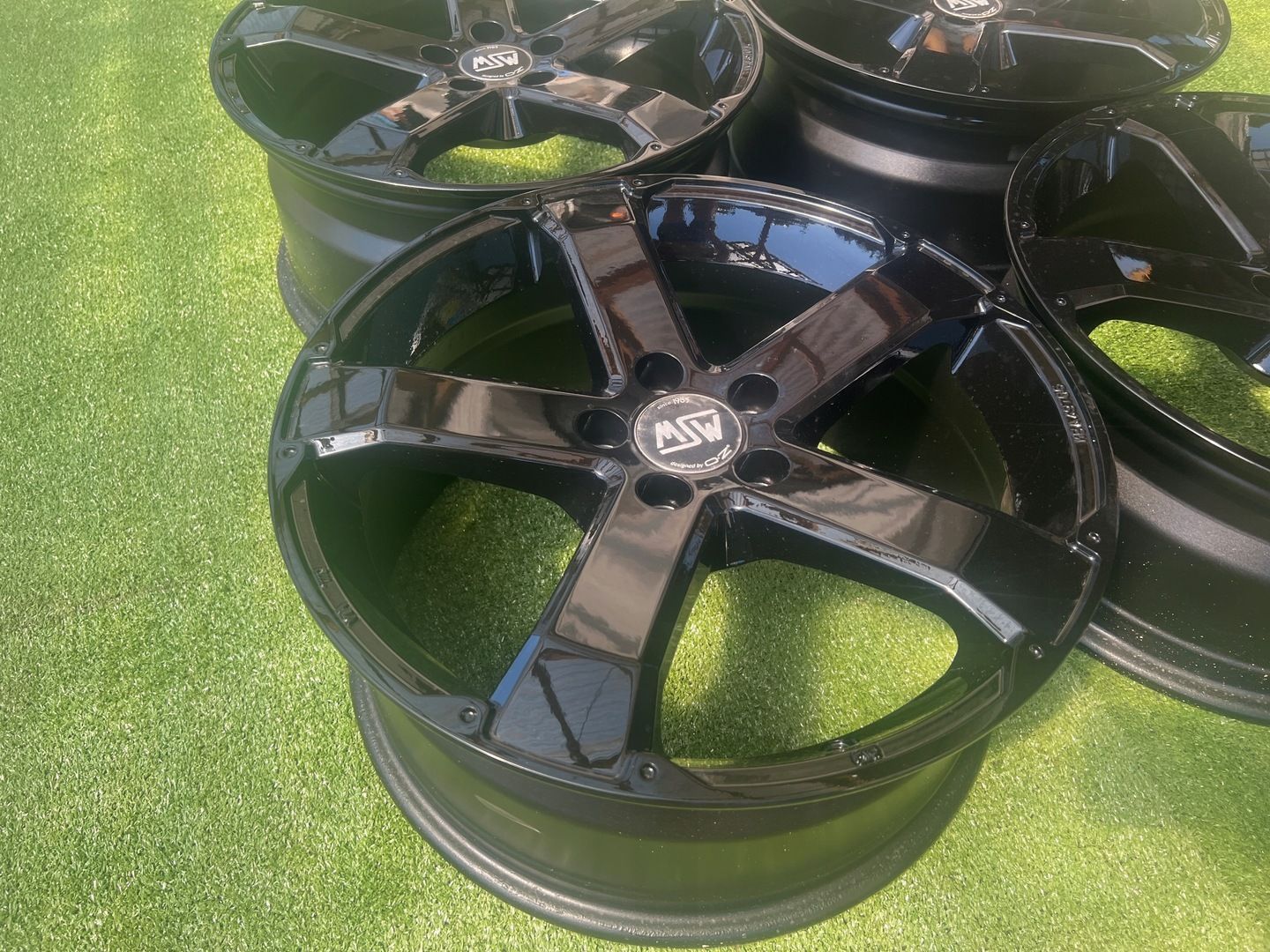 KOMPLET FELG FELGI ALU MSW 18 5X108 ET45 FORD VOLVO EXPERT TOYOTA PROACE
