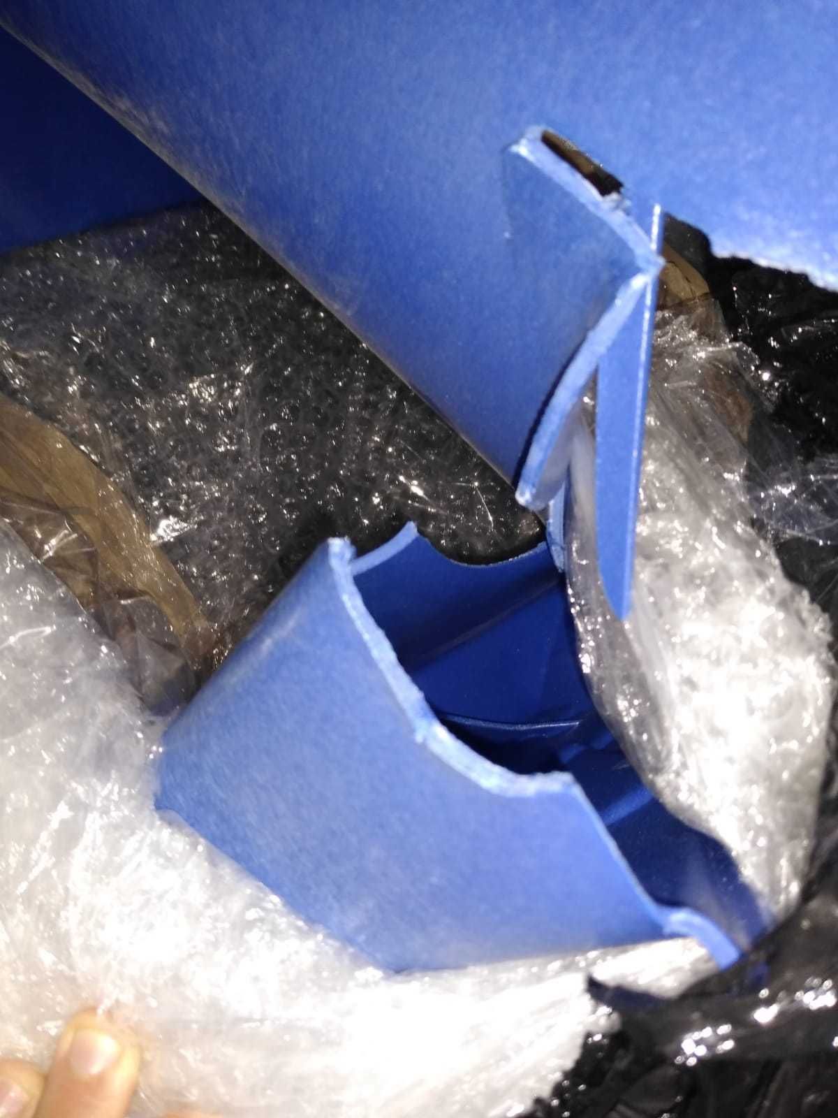 zjeżdżalnia, plastikowy ślizg 3m do ogrodu na plac zabaw uszkodzony
