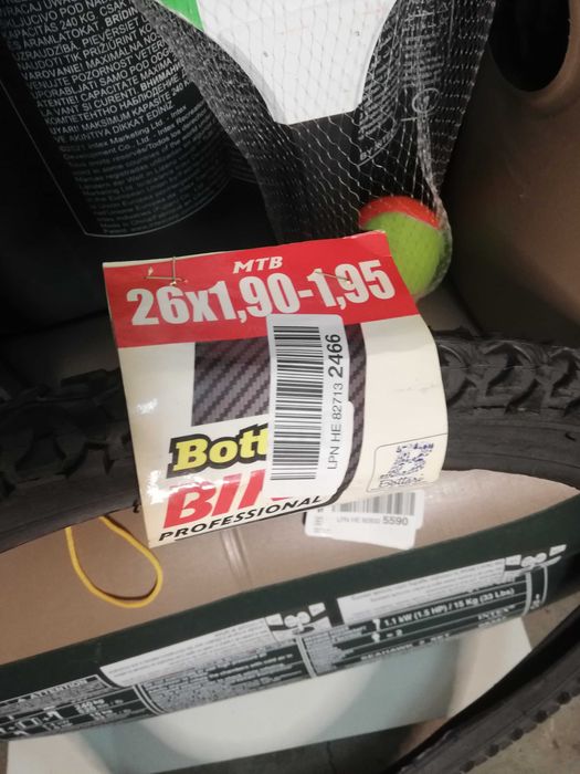 Bottari Bike Gumowe opony rowerowe MTB - czarne, 26 x 1,90-1,95 C