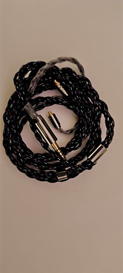 Słuchawki przewodowe Audio Ehhiku Mmcx Gratis kabel 4.4mm mmcx