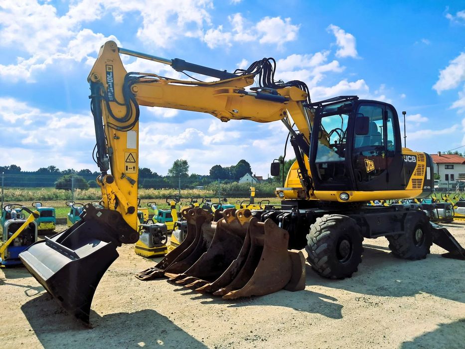 JCB JS 145 W TAB  Koparka Kołowa JCB JS 145 16T! 13r! 160 LIEBHERR A 314 316 CAT 313 315