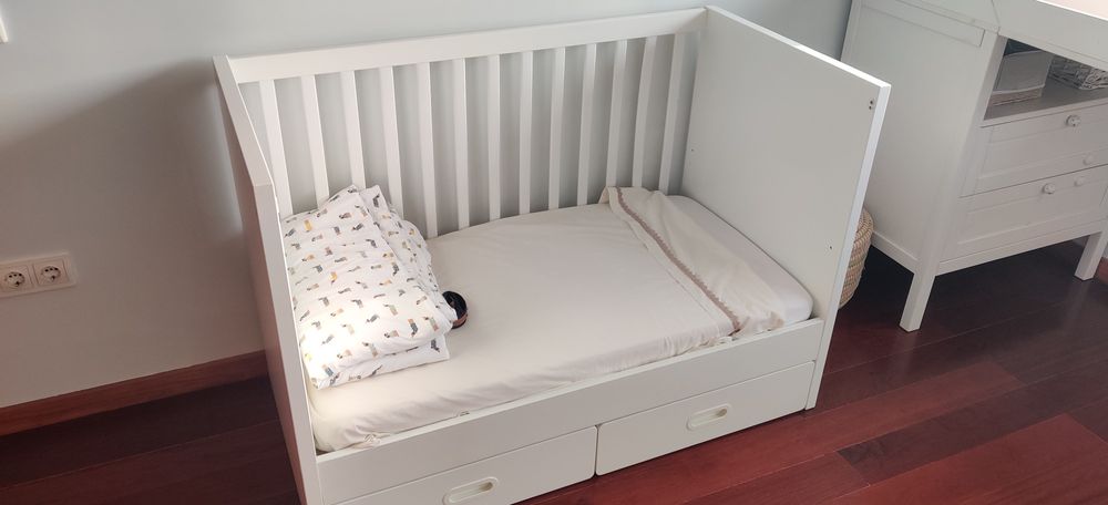 Berço/cama bebé IKEA 3 em 1