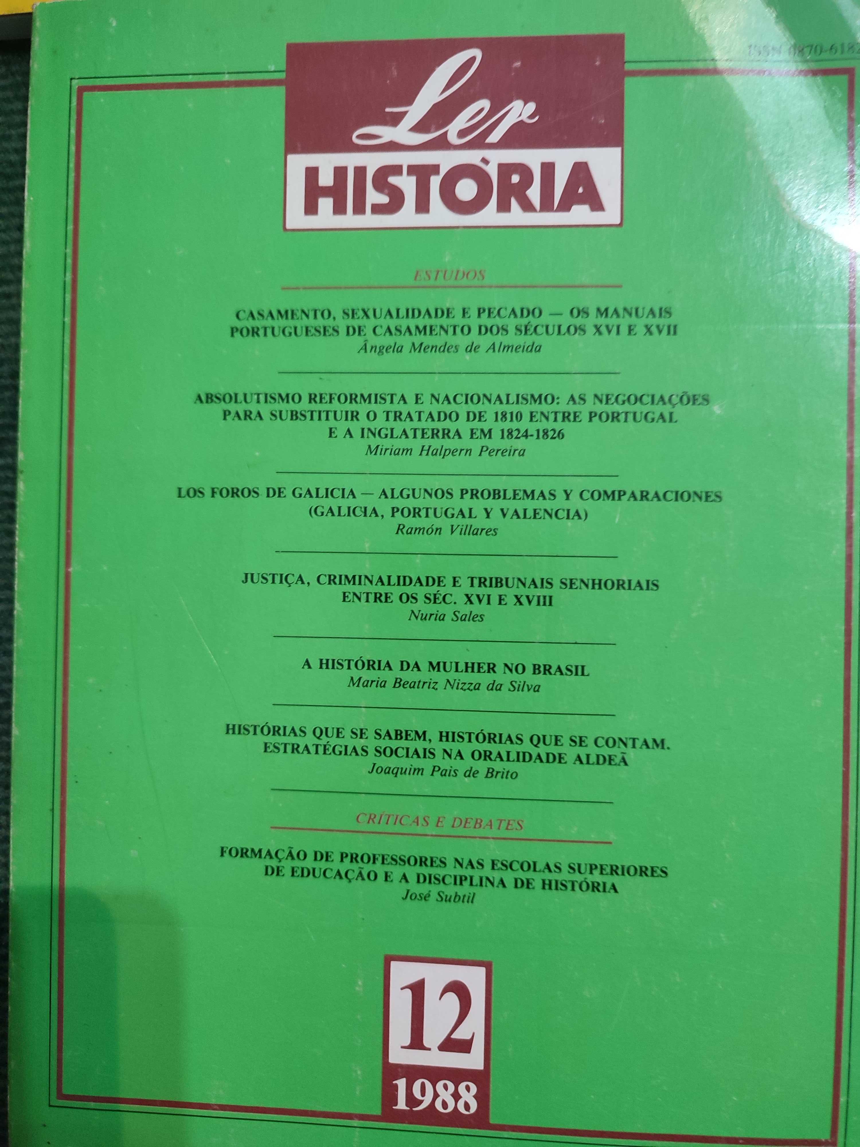 5 Publicações Ler História