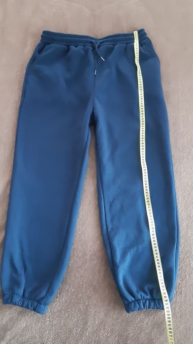 Жіночий утеплений на флісі спортивний костюм, синій XXL